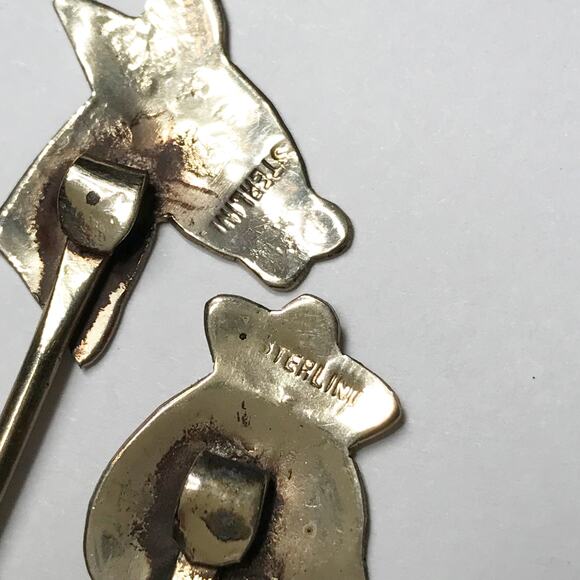 VTG 12 Vintage Sterling Silver Mexican Appetizer Cocktail Hors D'oeuvres Forks - Picture 2 of 13